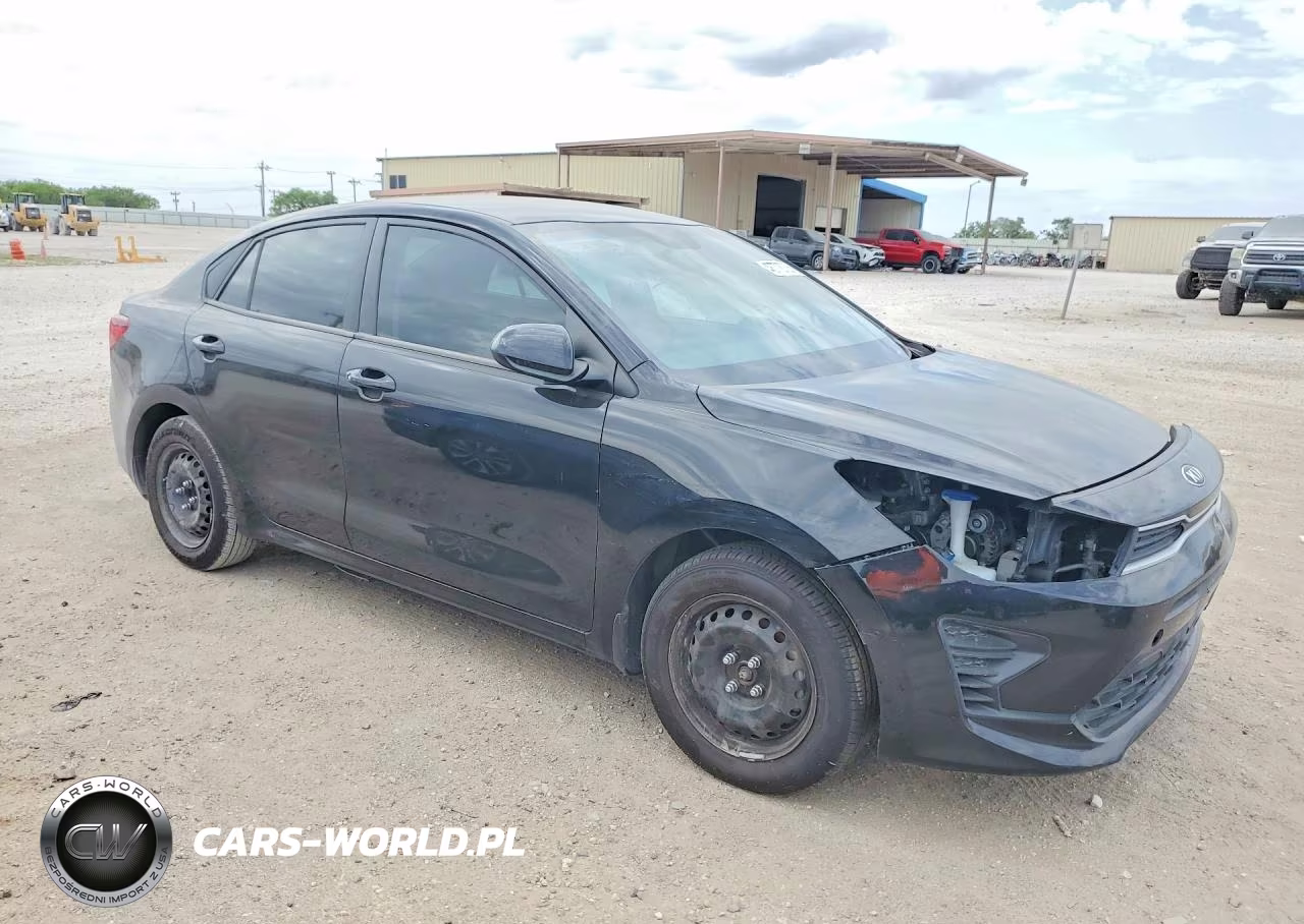 2021 Kia Rio Lx VIN:3KPA24AD6ME403016 - 4