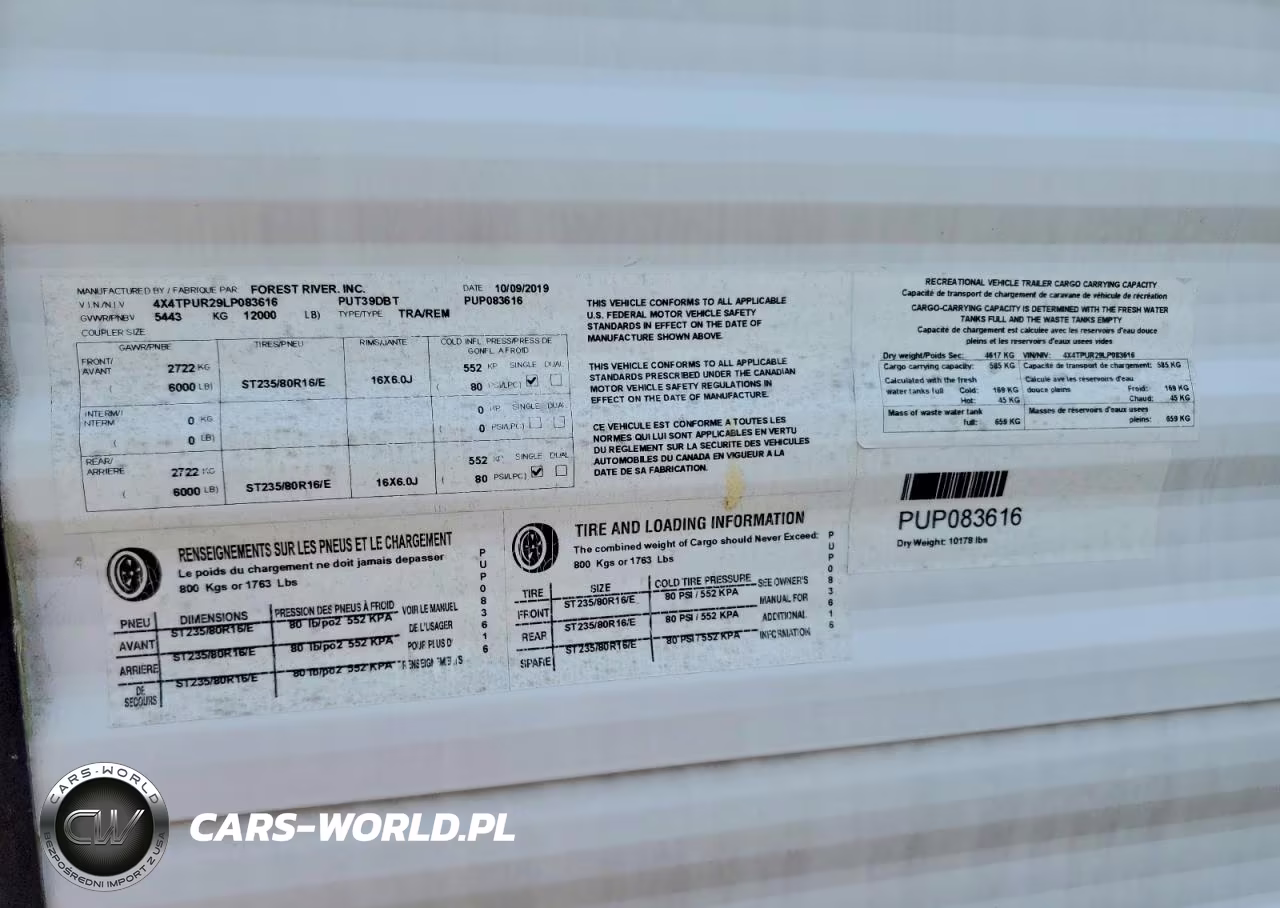 2020 Palonimo Trailers VIN:4X4TPUR29LP083616 - 10
