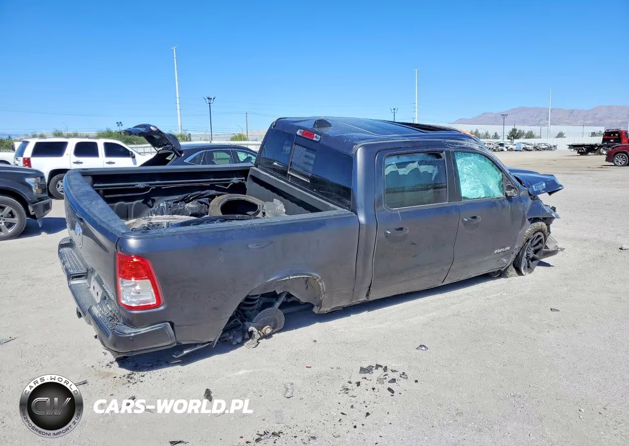 2022 Ram 1500 Big Horn VIN:1C6SRFFTXNN343757 - 3