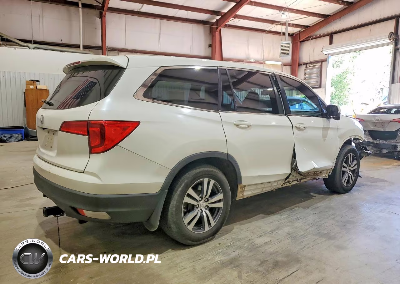 2017 Honda Pilot Exl VIN:5FNYF5H51HB032905 - 3