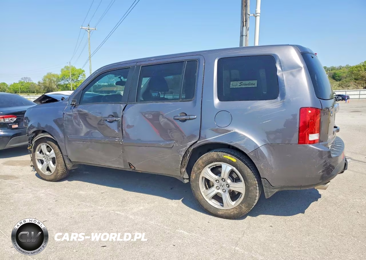2015 Honda Pilot Exl VIN:5FNYF4H58FB046937 - 2