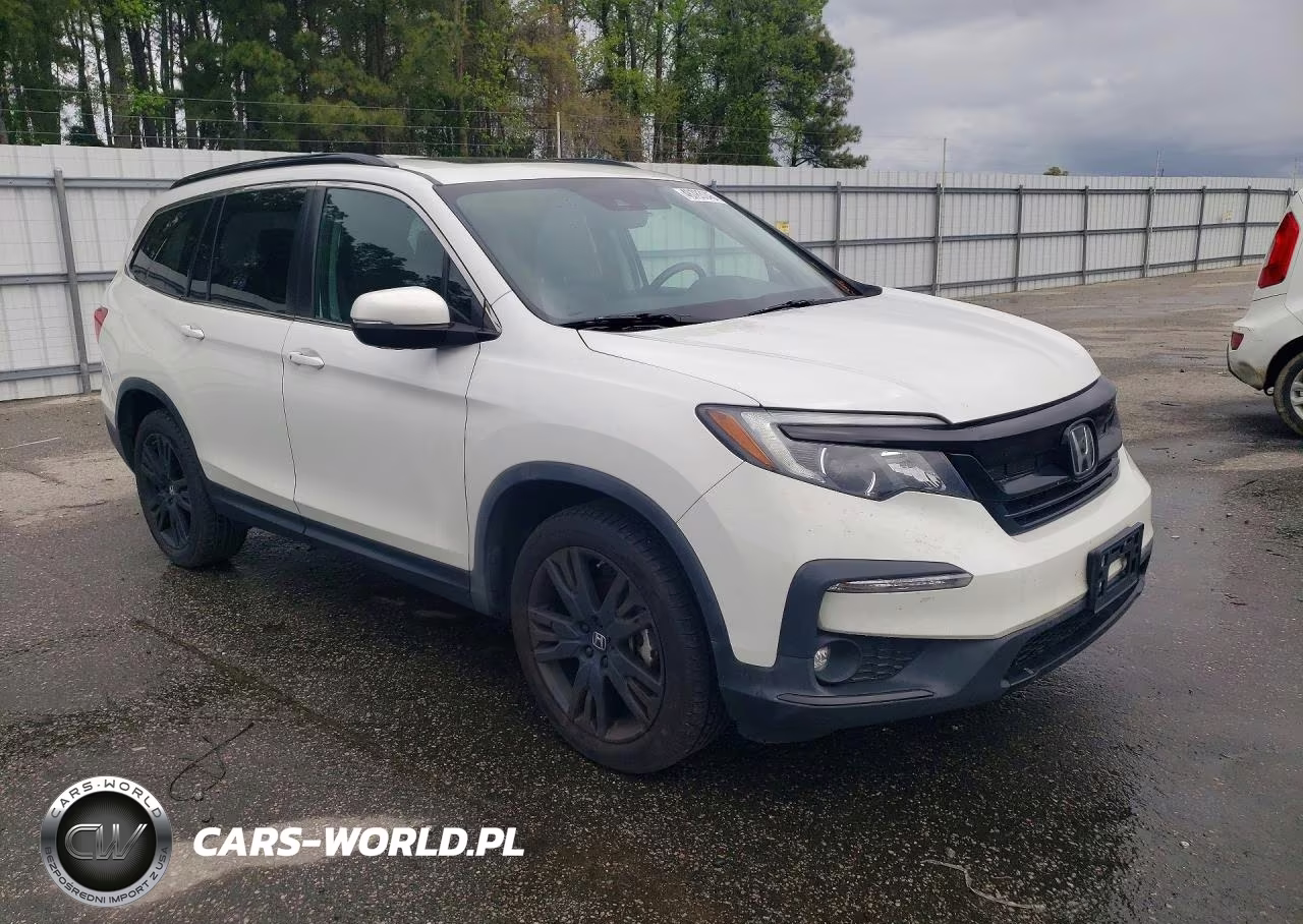 2022 Honda Pilot Se VIN:5FNYF6H23NB045534 - 4