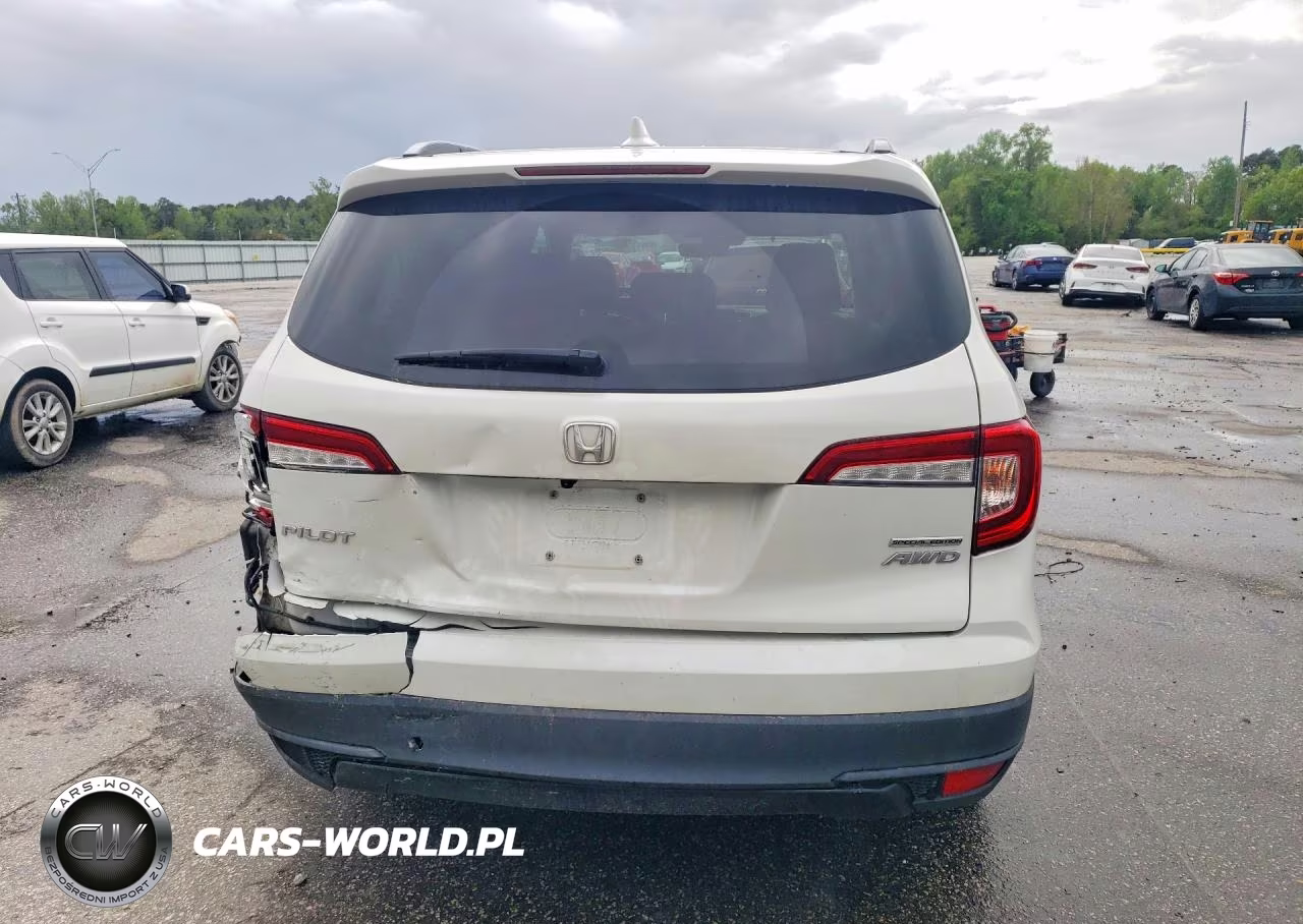 2022 Honda Pilot Se VIN:5FNYF6H23NB045534 - 6