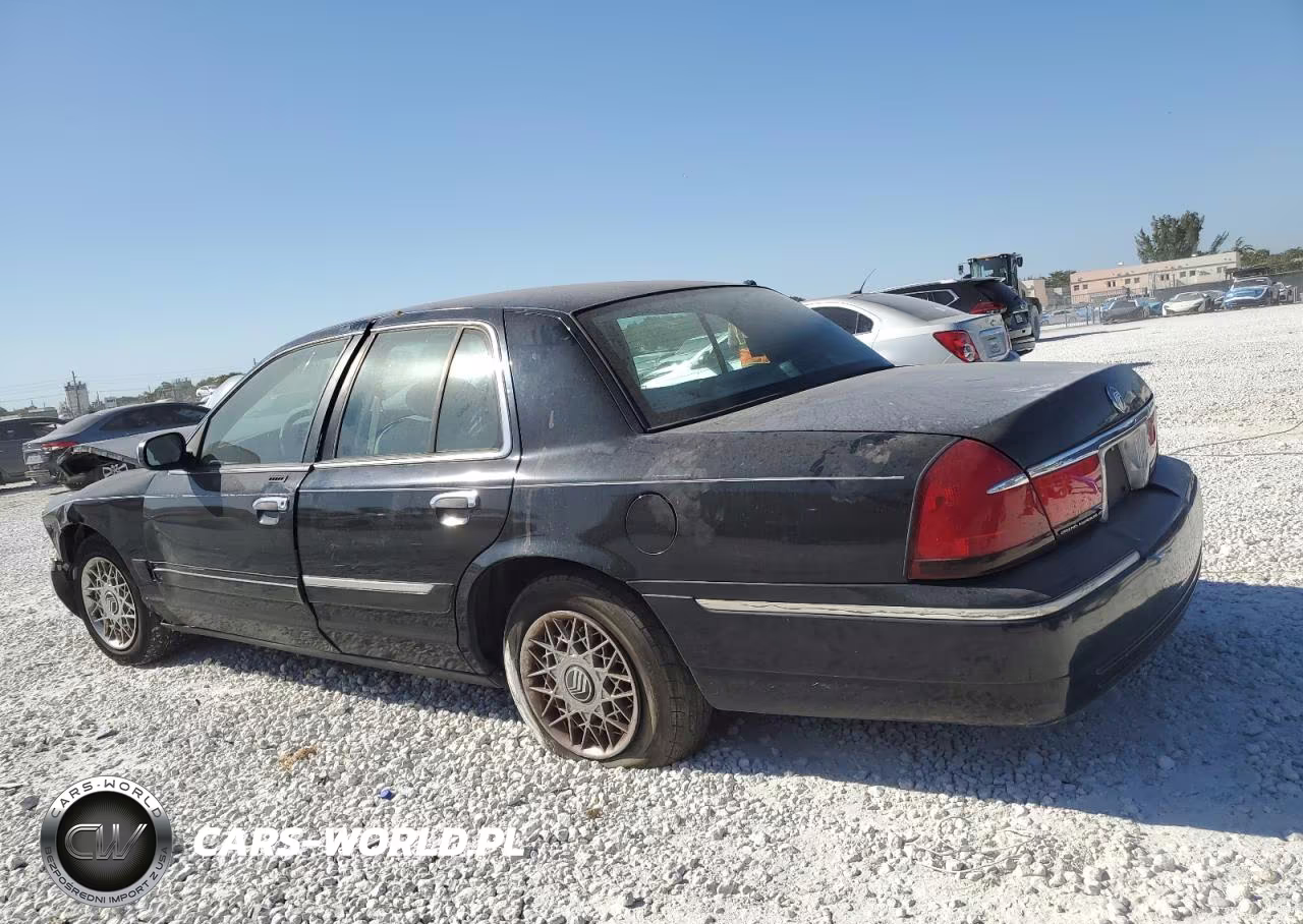 2002 Mercury Grand Marquis Gs VIN:2MEFM74W52X665758 - 2
