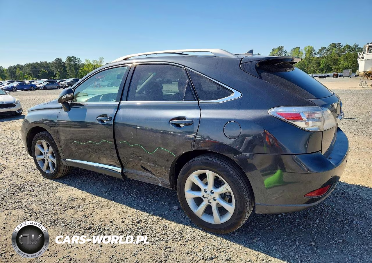 2011 Lexus Rx 350 Base VIN:2T2ZK1BA3BC045550 - 2