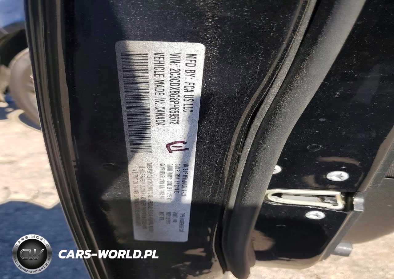 2023 Dodge Charger Sxt VIN:2C3CDXBG8PH659572 - 12