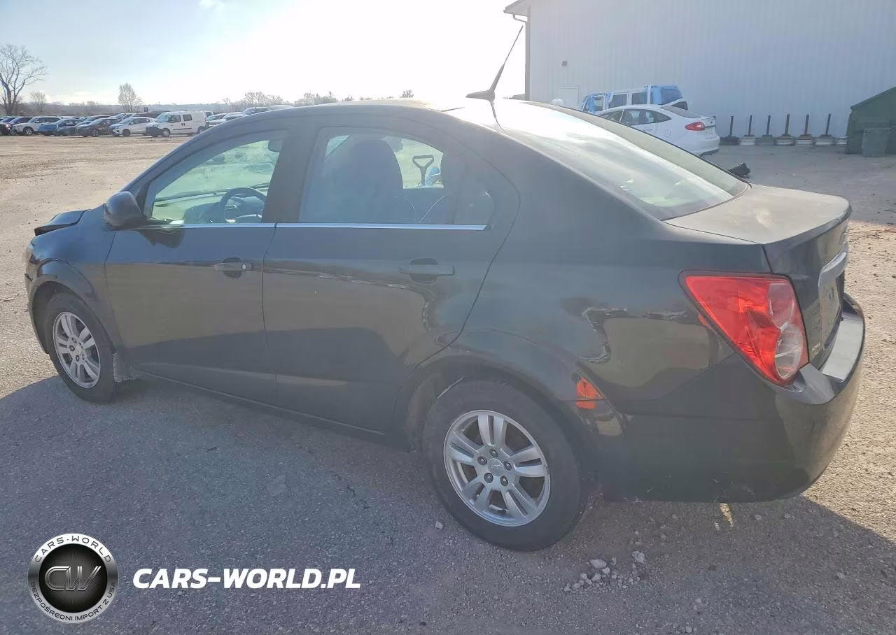 2013 Chevrolet Sonic Lt VIN:1G1JC5SH1D4249085 - 2