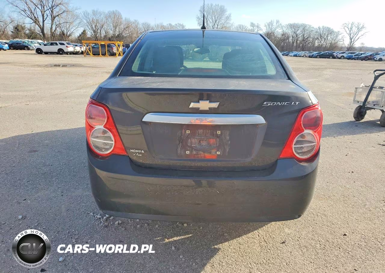 2013 Chevrolet Sonic Lt VIN:1G1JC5SH1D4249085 - 6