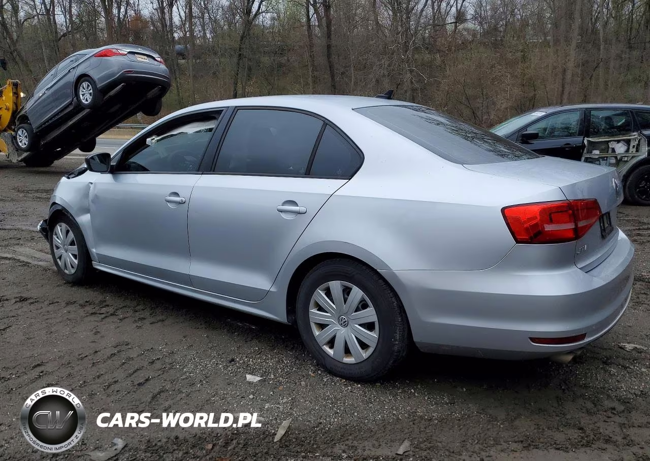 2015 Volkswagen Jetta Base VIN:3VW2K7AJ6FM284949 - 2