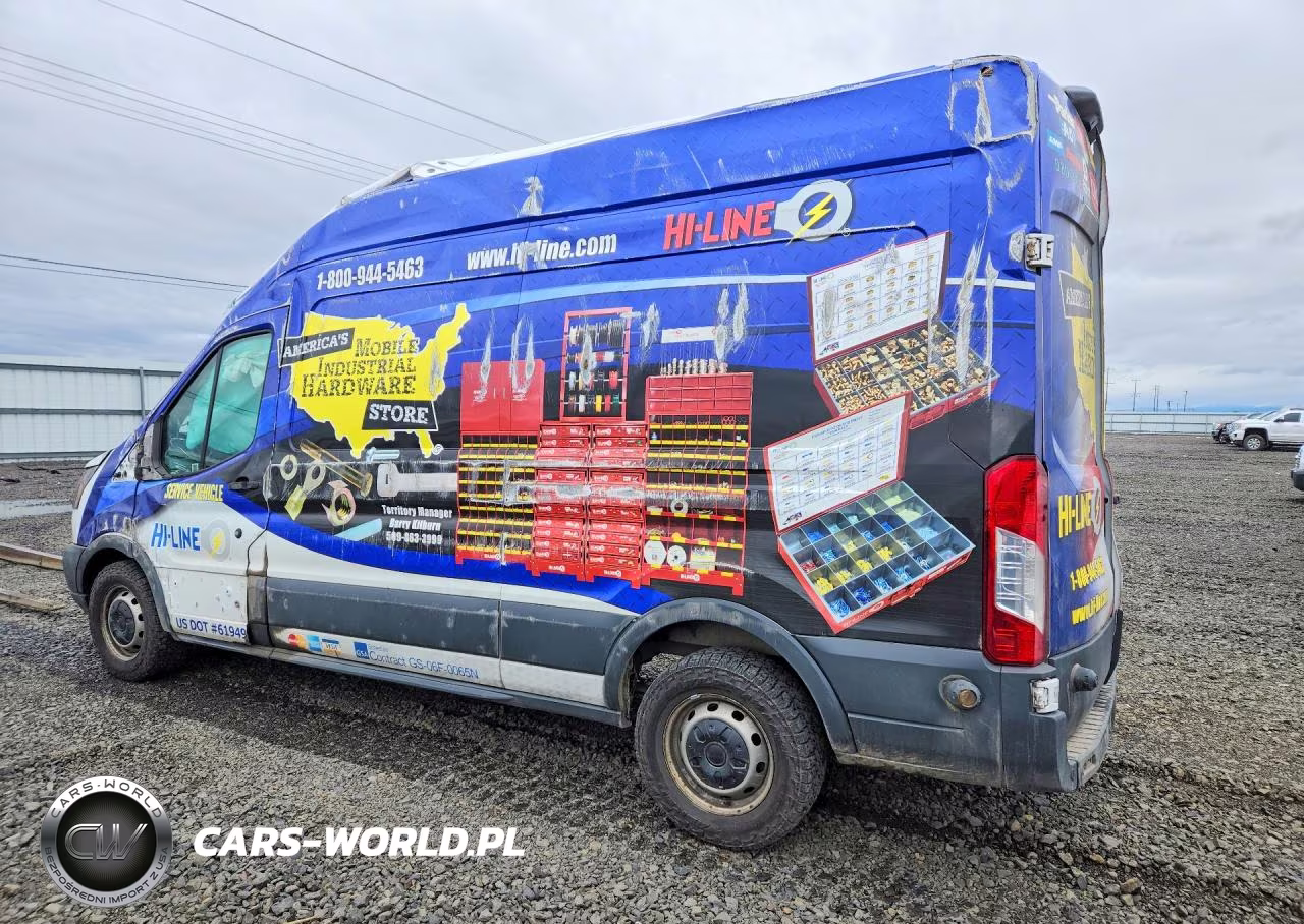 2018 Ford Transit T-250 VIN:1FTYR2XV2JKB56617 - 2