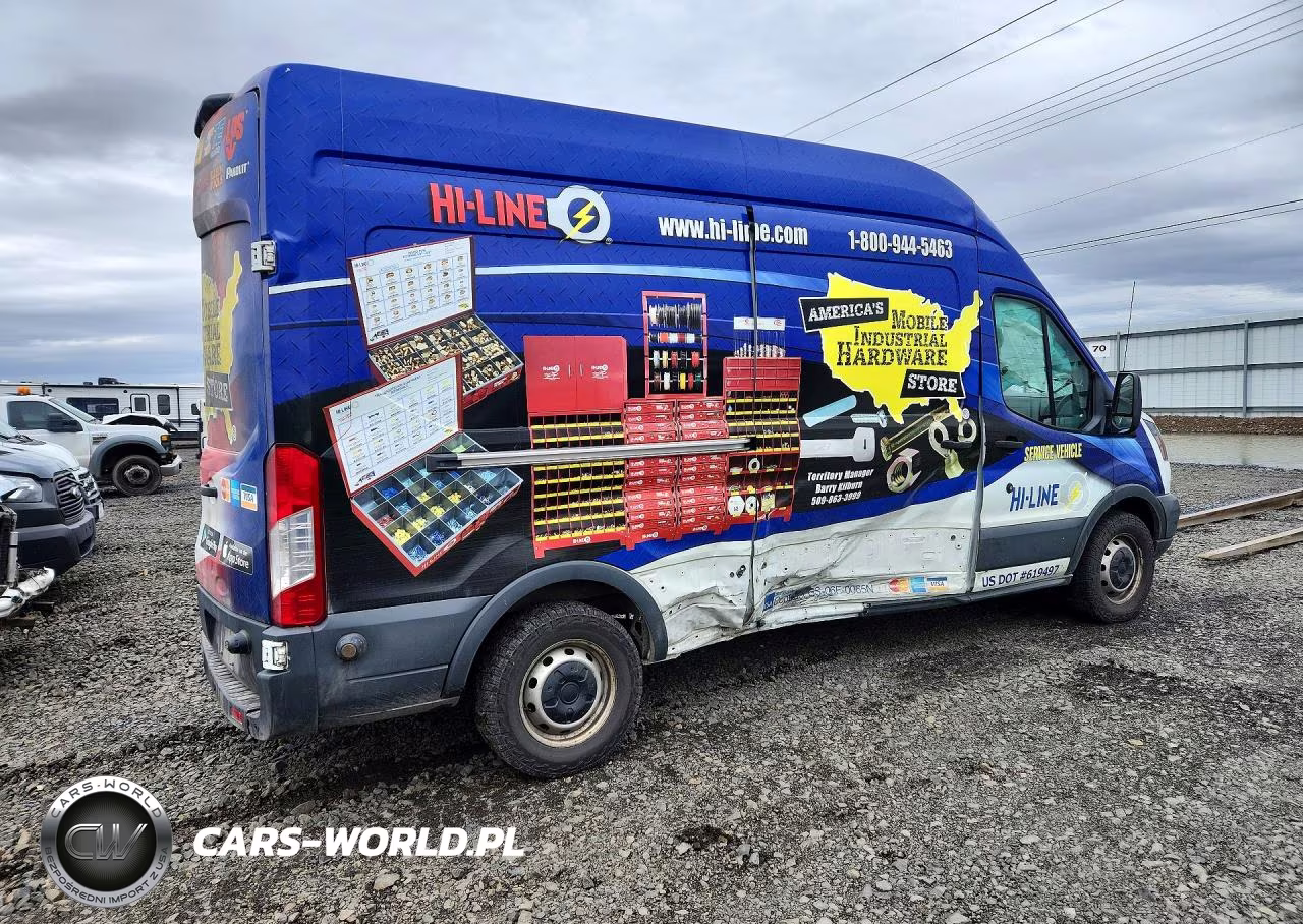 2018 Ford Transit T-250 VIN:1FTYR2XV2JKB56617 - 3