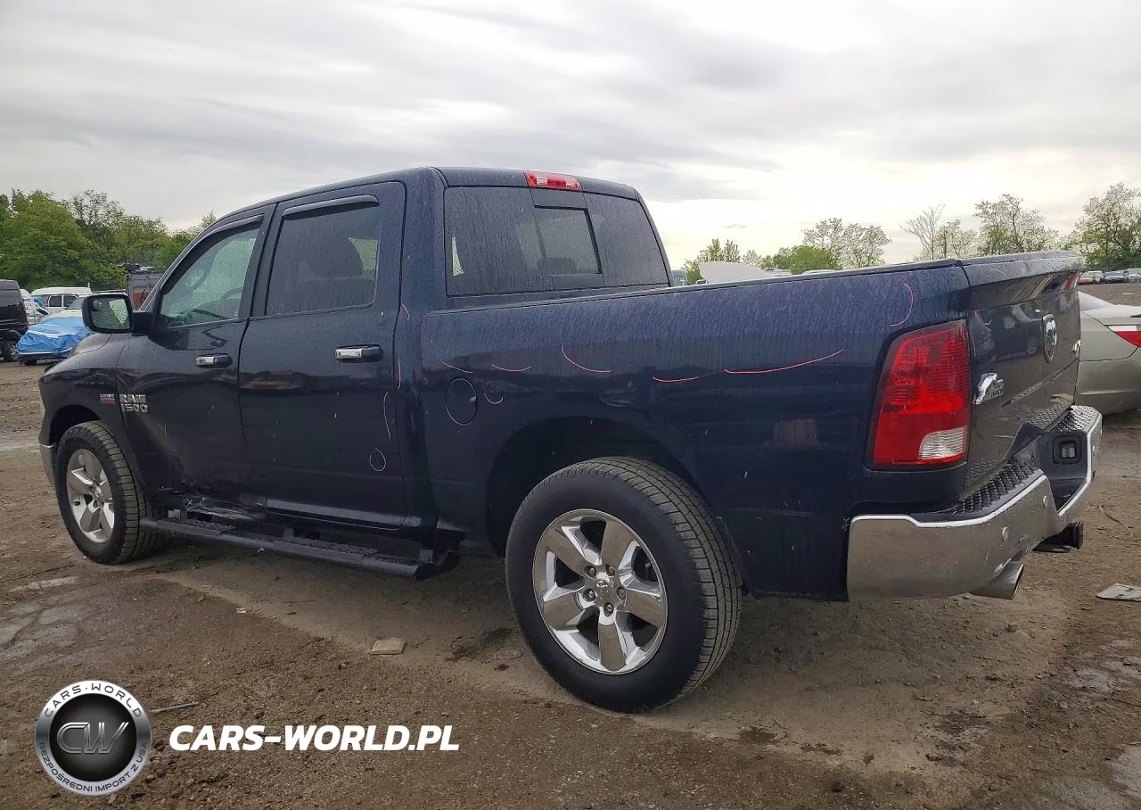 2017 Ram 1500 Slt VIN:3C6RR7LT2HG637398 - 2