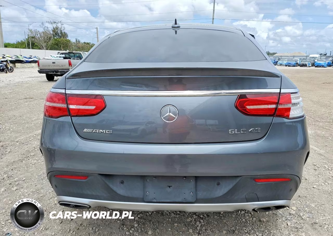 2017 Mercedes-Benz Gle Coupe 43 Amg VIN:4JGED6EB1HA056179 - 6