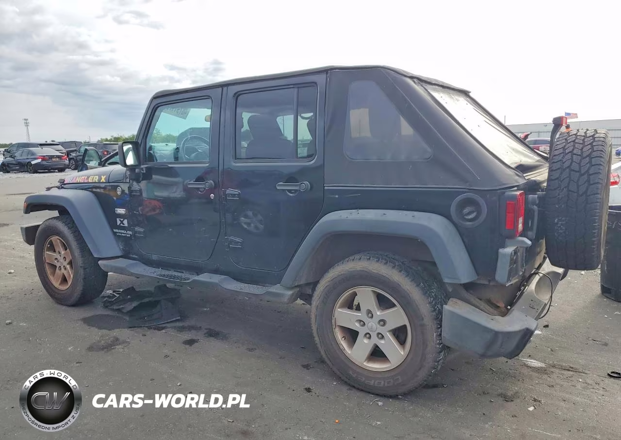 2007 Jeep Wrangler X VIN:1J4GA39197L145064 - 2