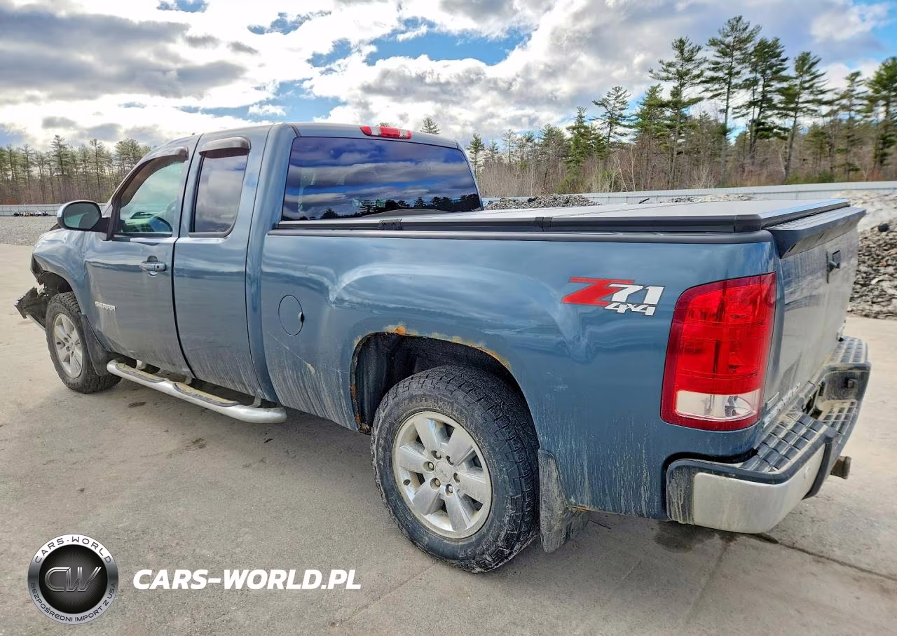 2011 GMC Sierra K1500 Slt VIN:1GTR2WE36BZ137434 - 2