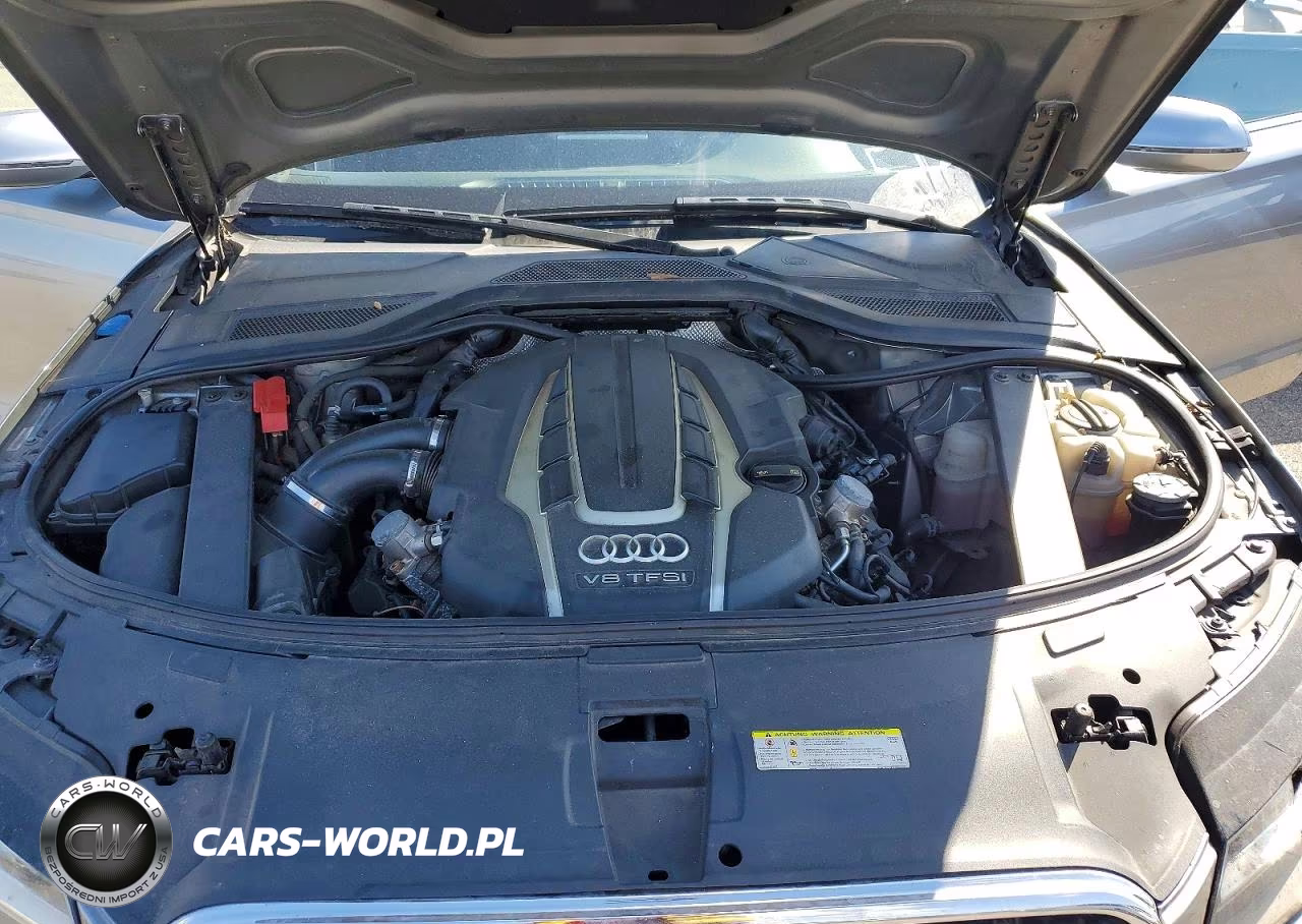 2014 Audi A8 L Quattro VIN:WAUR2AFD7EN005950 - 11