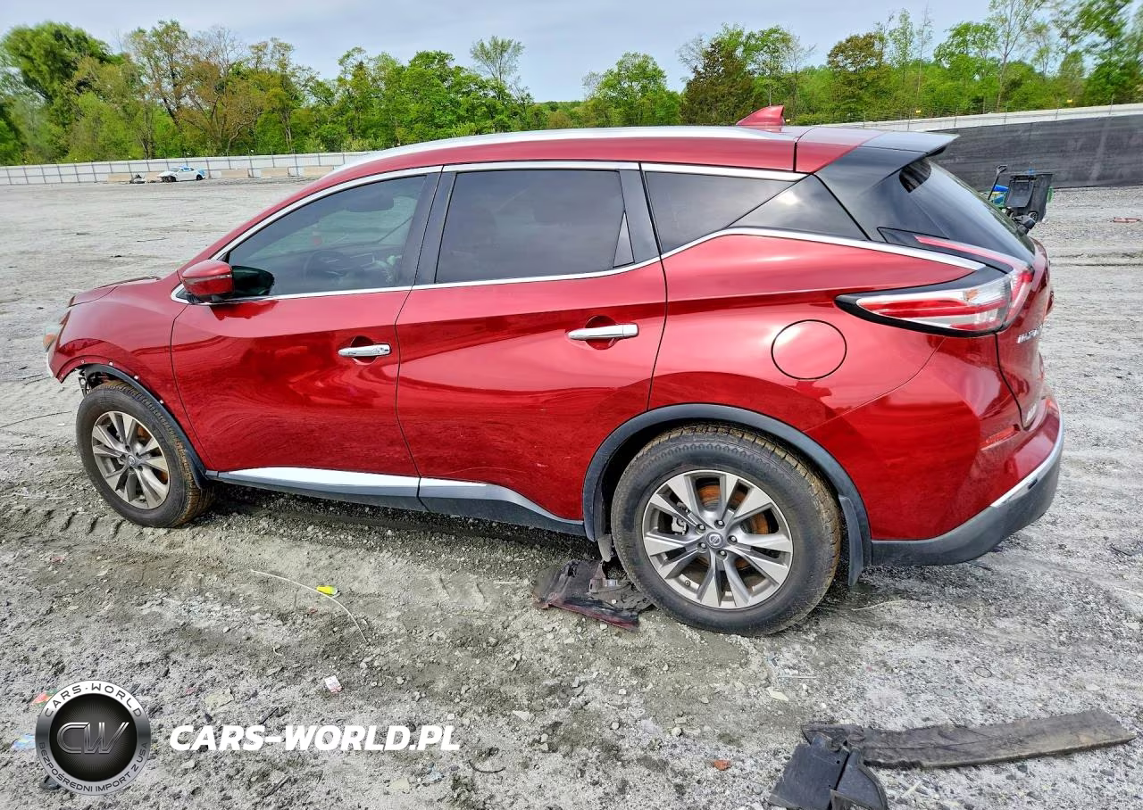 2018 Nissan Murano Sl VIN:5N1AZ2MG1JN160658 - 2