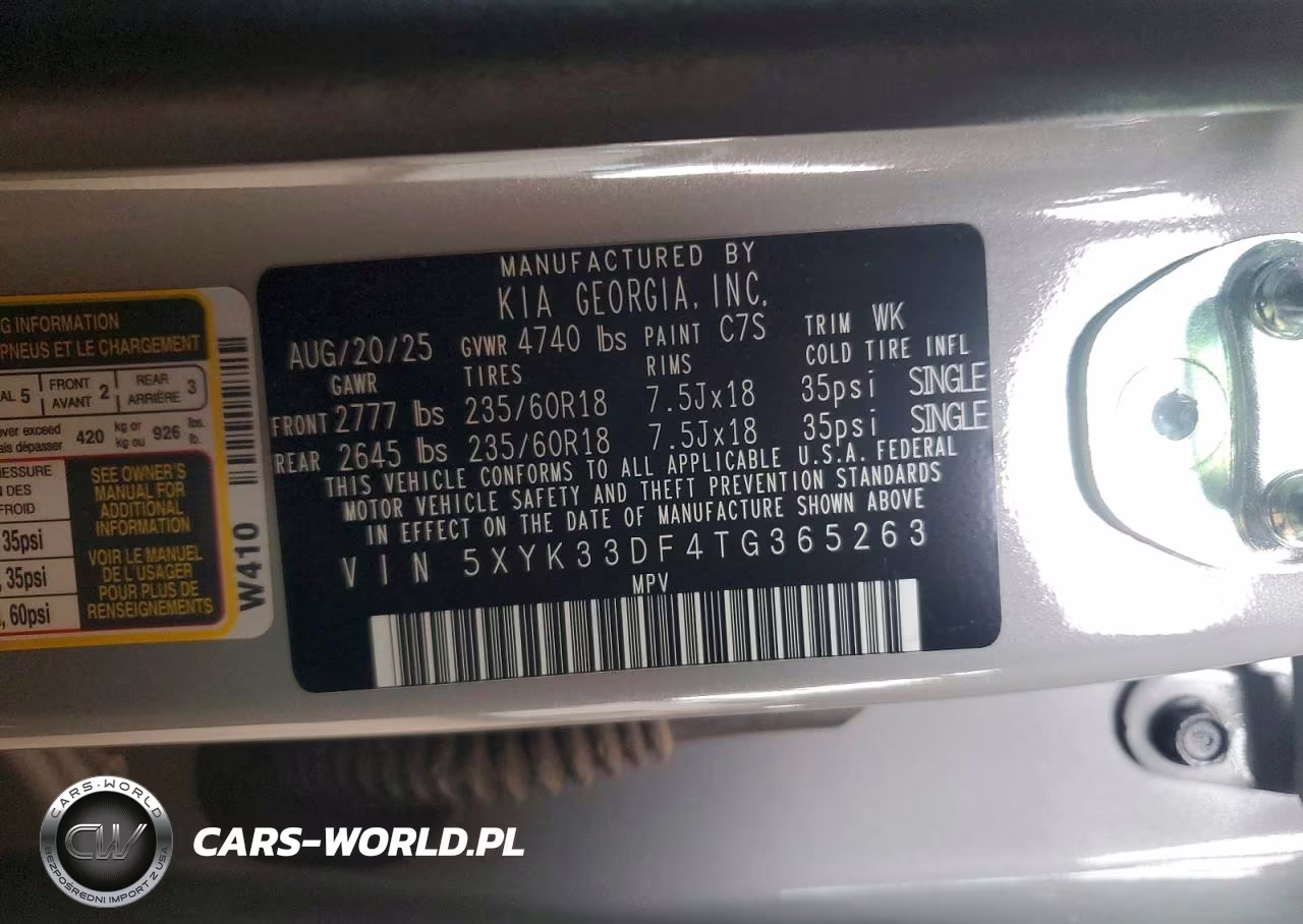 2026 Kia Sportage Ex VIN:5XYK33DF4TG365263 - 12