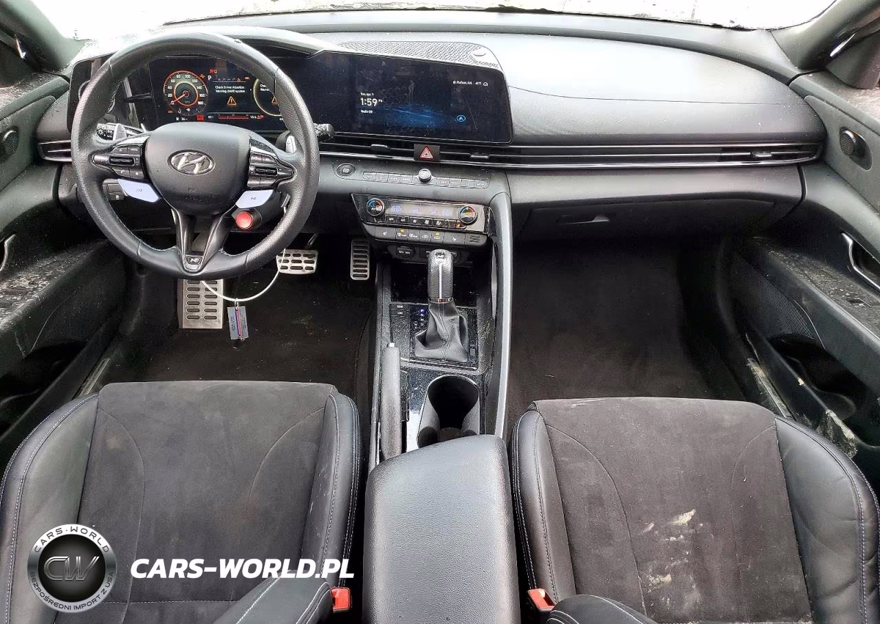 2023 Hyundai Elantra N Base VIN:KMHLW4AK8PU018828 - 8