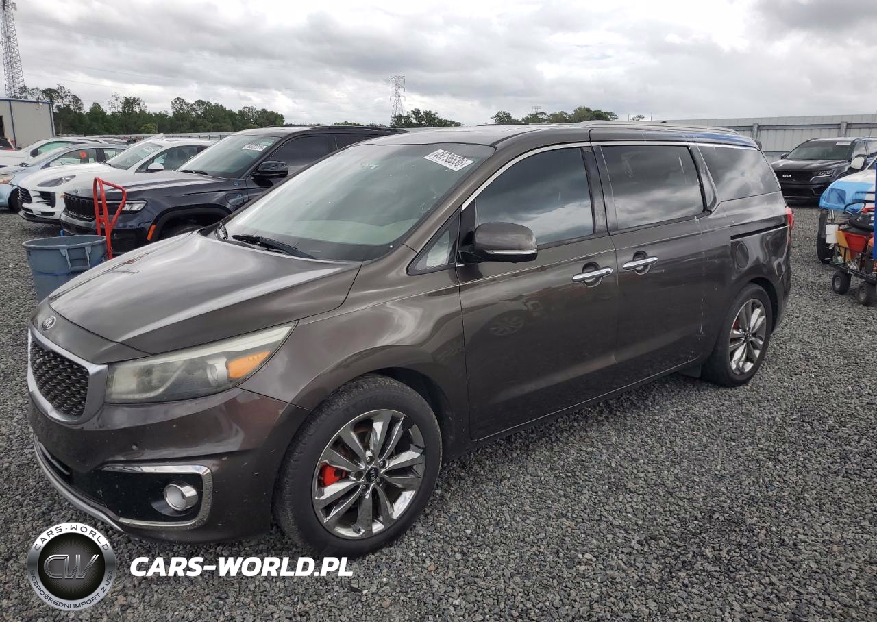 2015 Kia Sedona Sx Limited