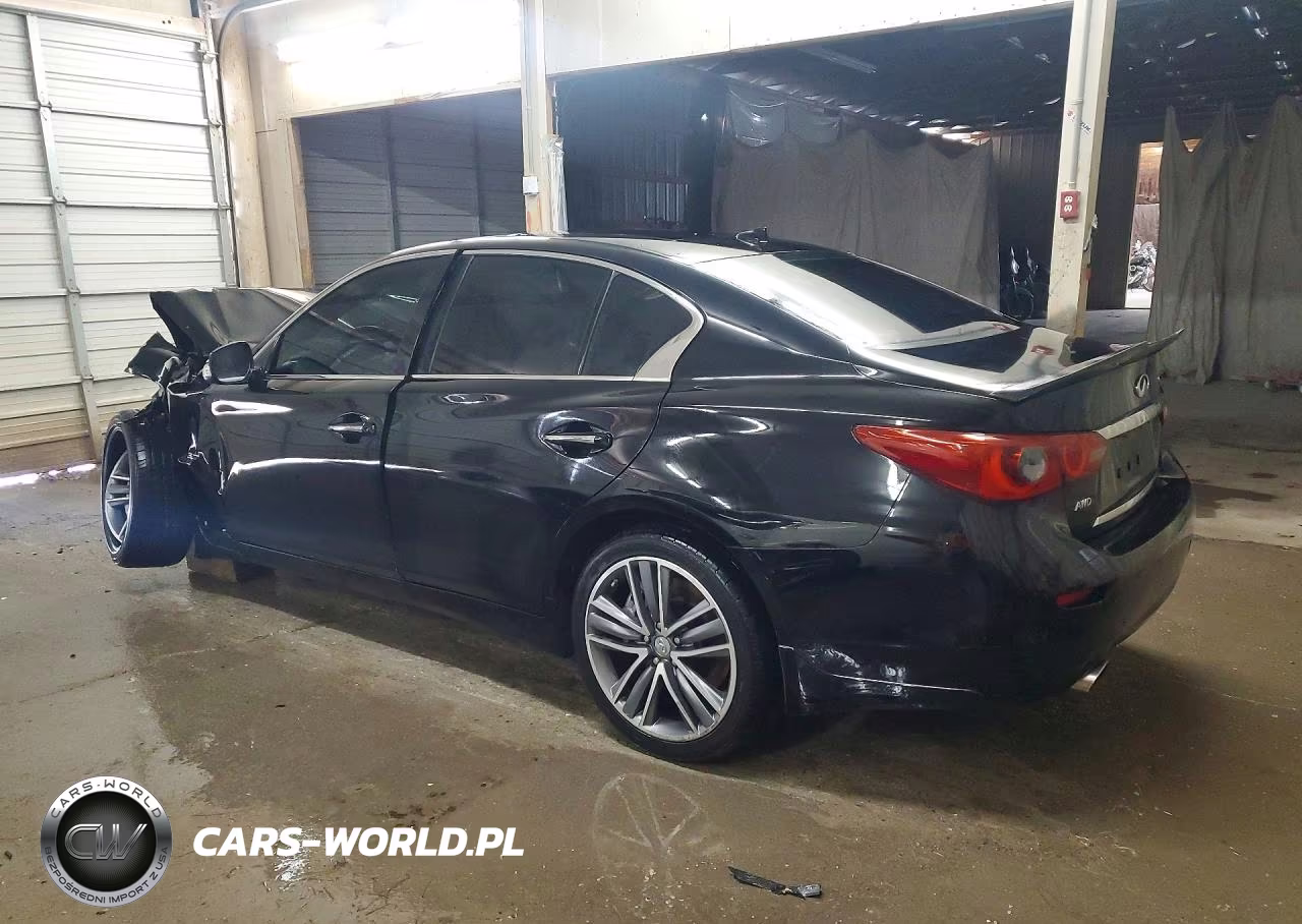 2015 Infiniti Q50 Sport VIN:JN1BV7AR1FM396640 - 2