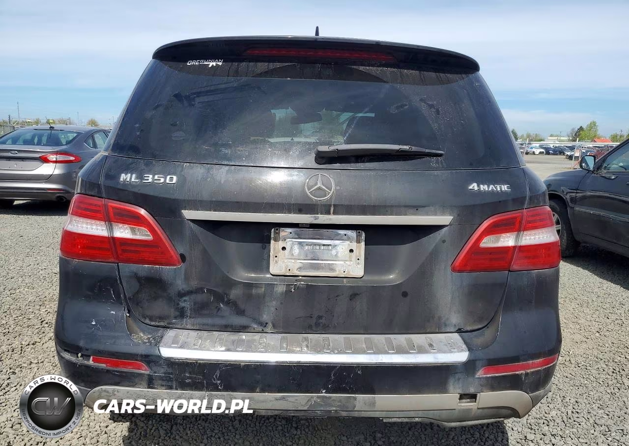 2012 Mercedes-Benz Ml 350 4Matic VIN:4JGDA5HB2CA087282 - 6
