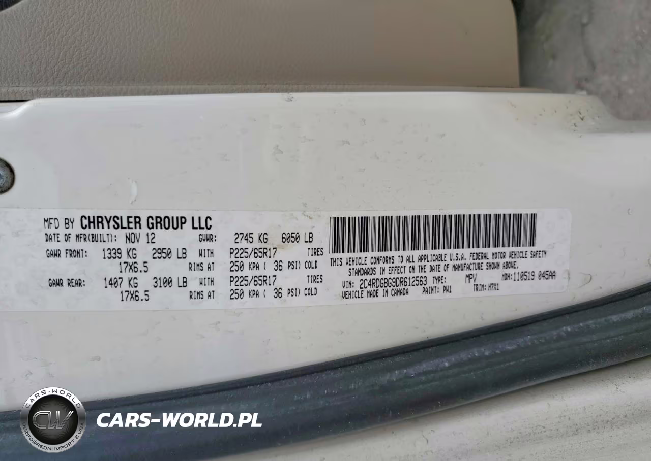 2013 Dodge Grand Caravan Se VIN:2C4RDGBG9DR612563 - 13