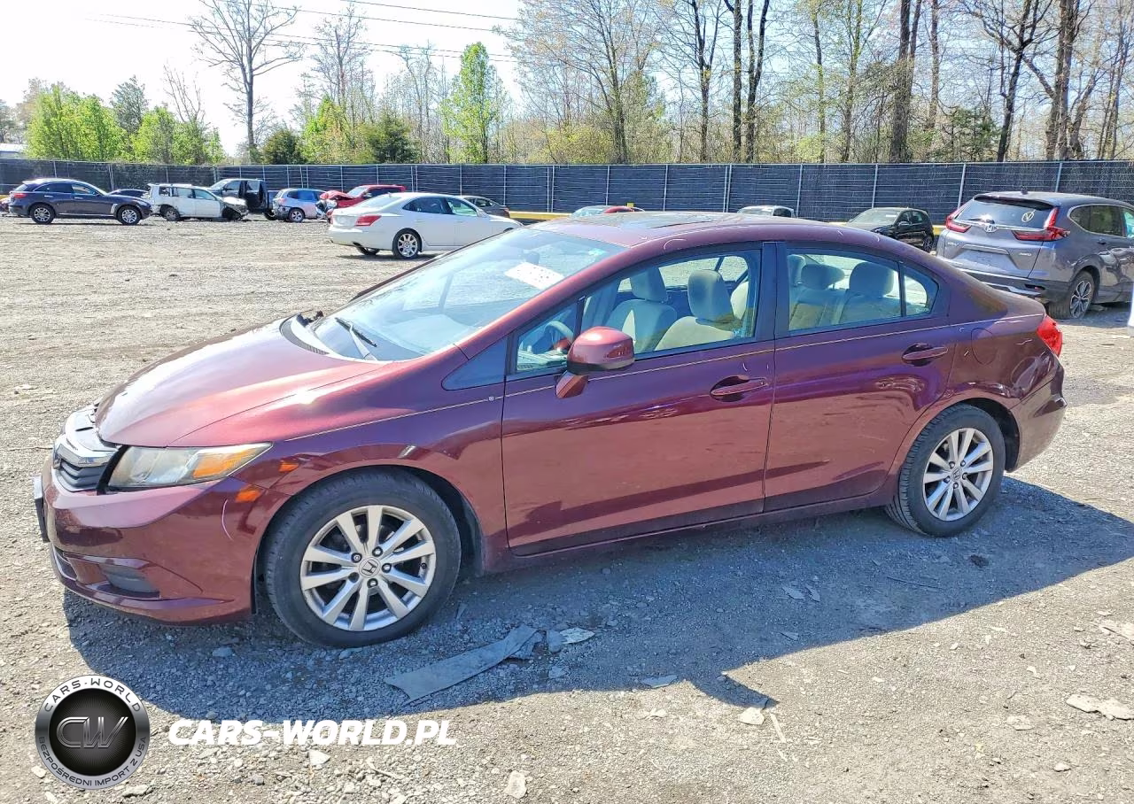 2012 Honda Civic Ex – zdjęcie 1 z 12