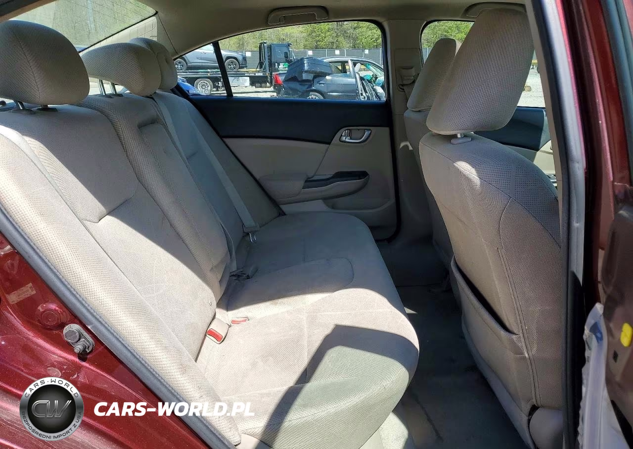2012 Honda Civic Ex VIN:19XFB2F87CE358513 - 10