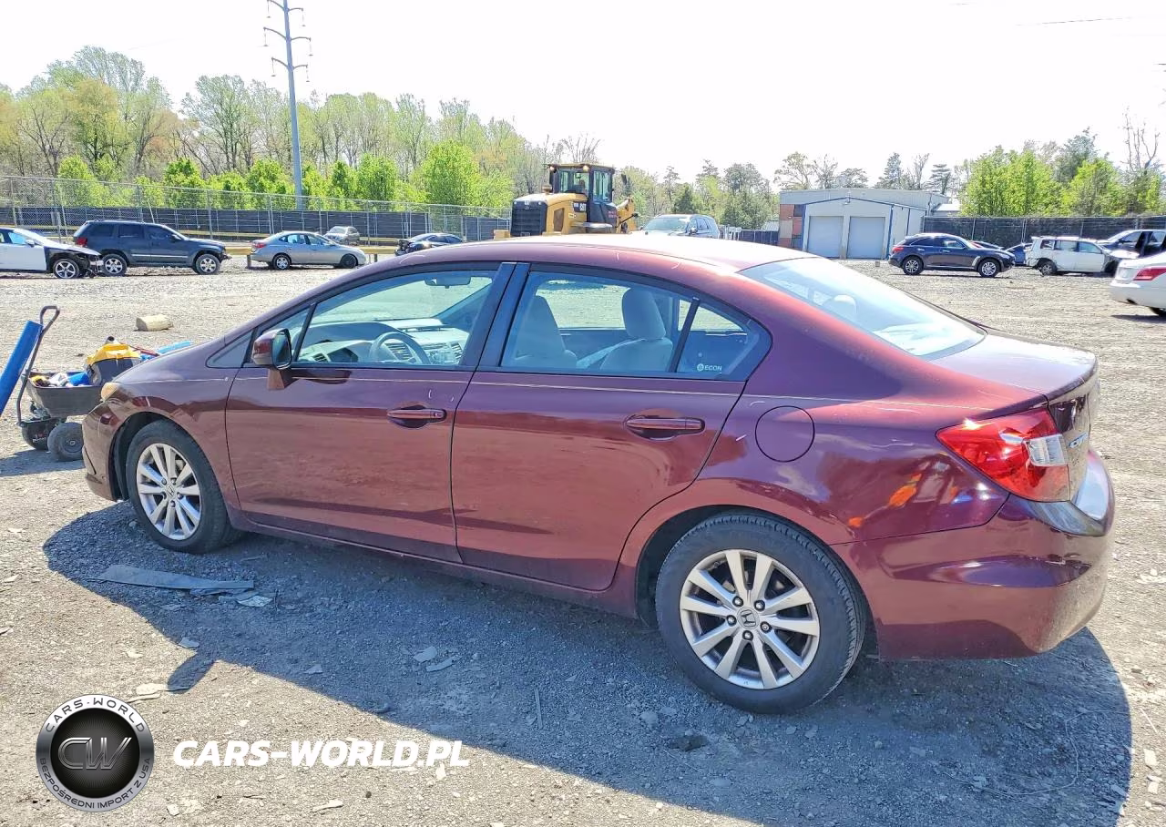 2012 Honda Civic Ex VIN:19XFB2F87CE358513 - 2