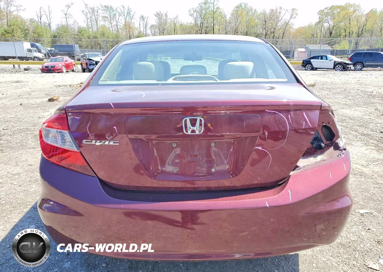 2012 Honda Civic Ex VIN:19XFB2F87CE358513 - 6