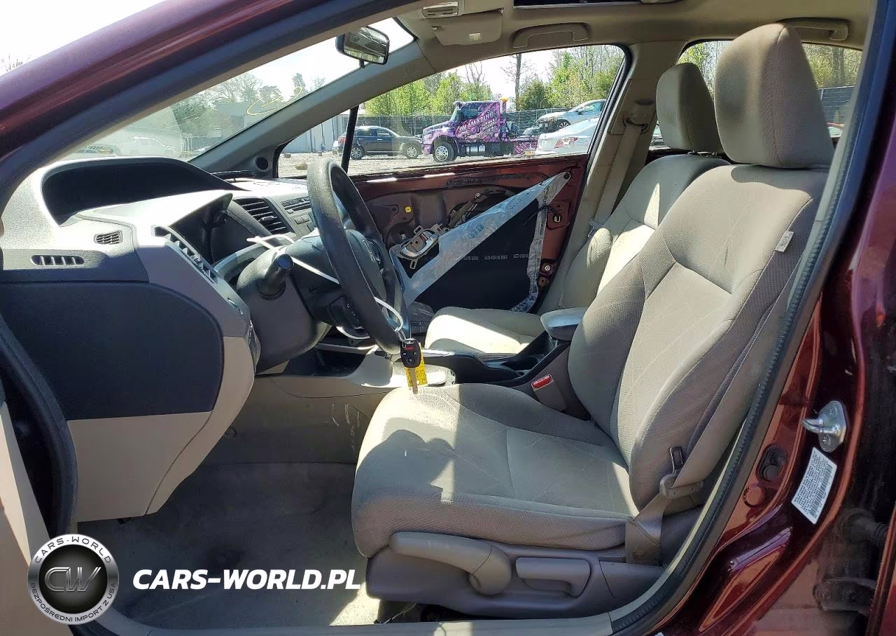 2012 Honda Civic Ex VIN:19XFB2F87CE358513 - 7