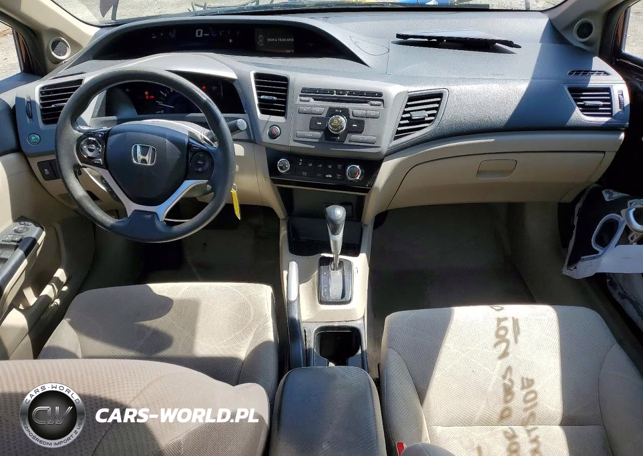 2012 Honda Civic Ex VIN:19XFB2F87CE358513 - 8
