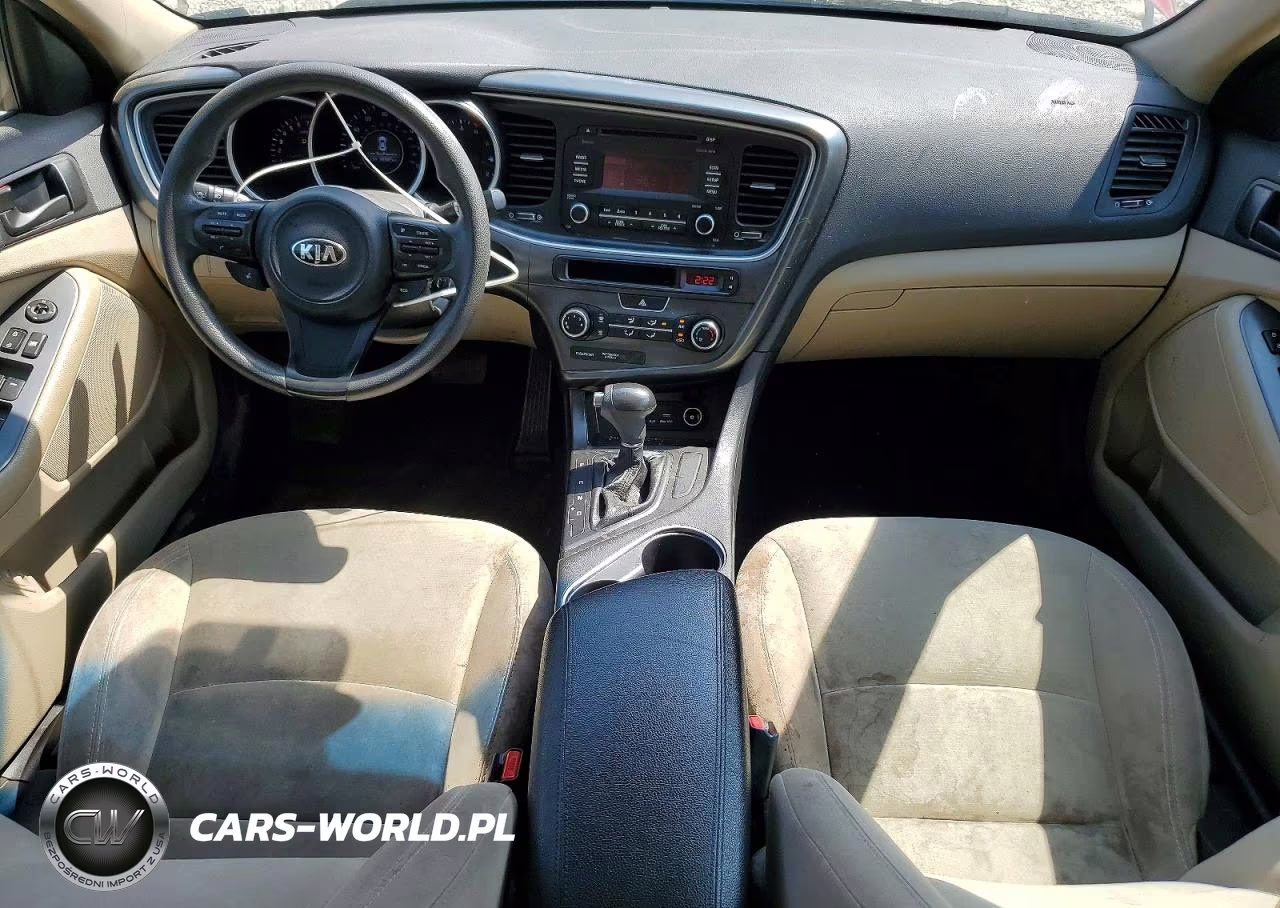 2015 Kia Optima Lx VIN:5XXGM4A70FG515397 - 8