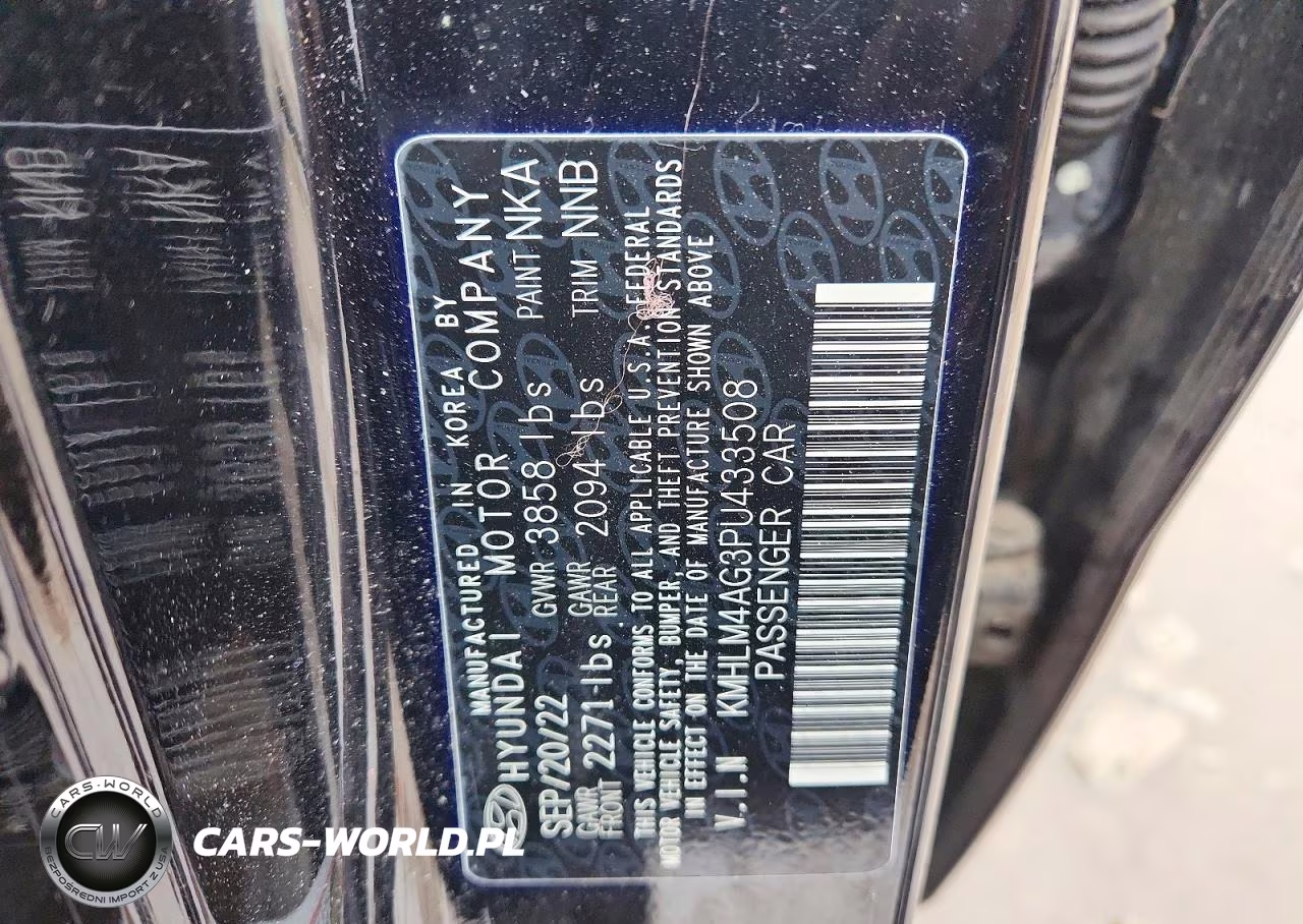 2023 Hyundai Elantra Sel VIN:KMHLM4AG3PU433508 - 12
