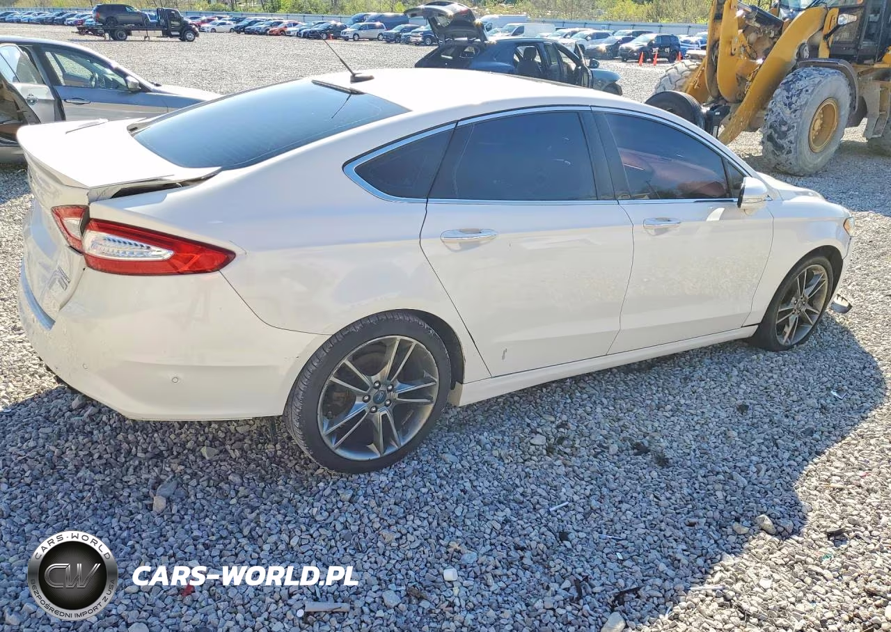 2014 Ford Fusion Titanium VIN:3FA6P0K96ER207197 - 3