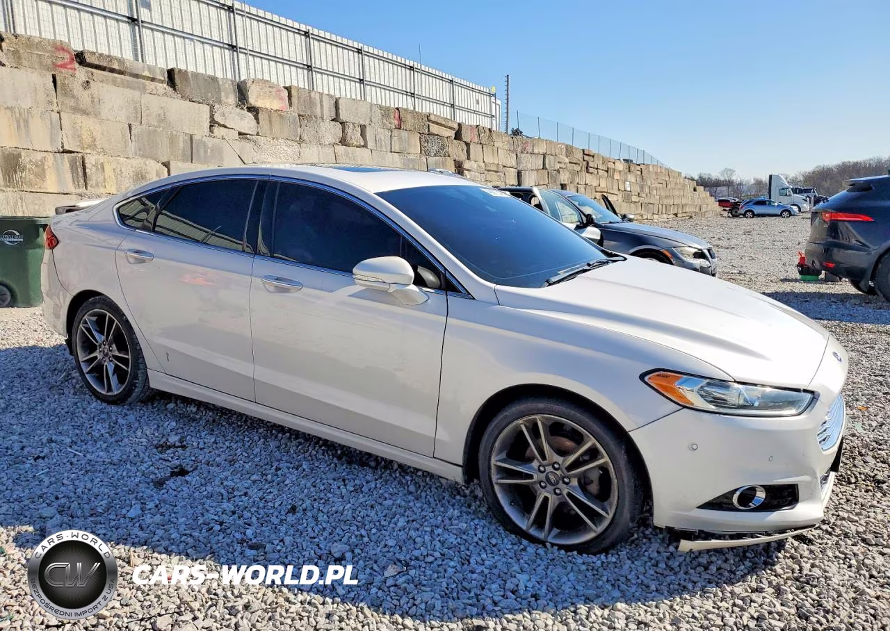 2014 Ford Fusion Titanium VIN:3FA6P0K96ER207197 - 4