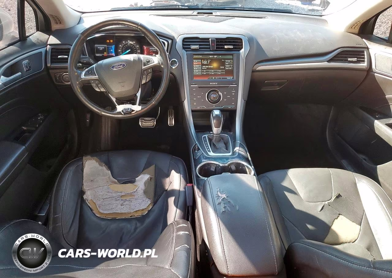 2014 Ford Fusion Titanium VIN:3FA6P0K96ER207197 - 8