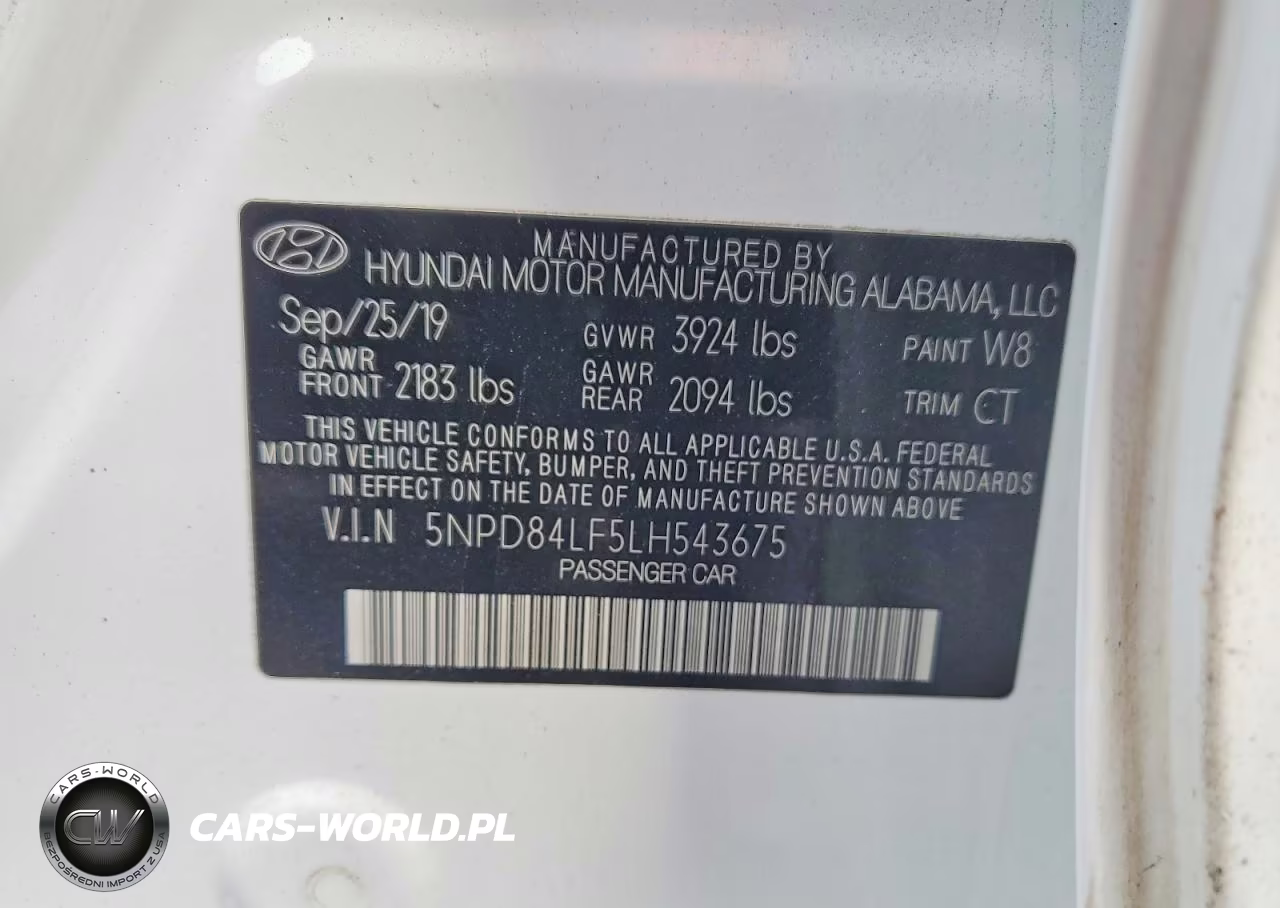 2020 Hyundai Elantra Sel VIN:5NPD84LF5LH543675 - 13