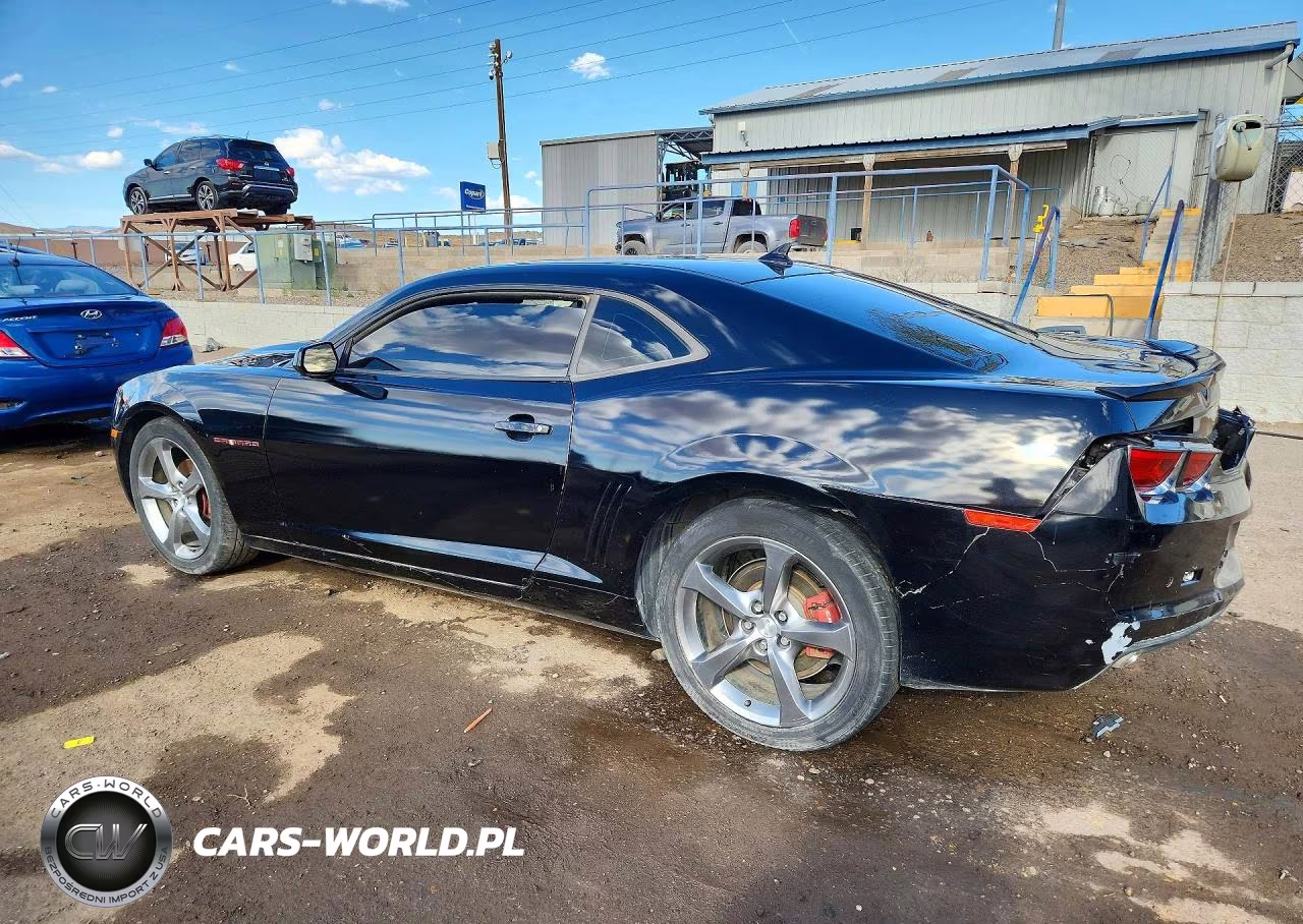 2013 Chevrolet Camaro Lt VIN:2G1FC1E35D9155822 - 2