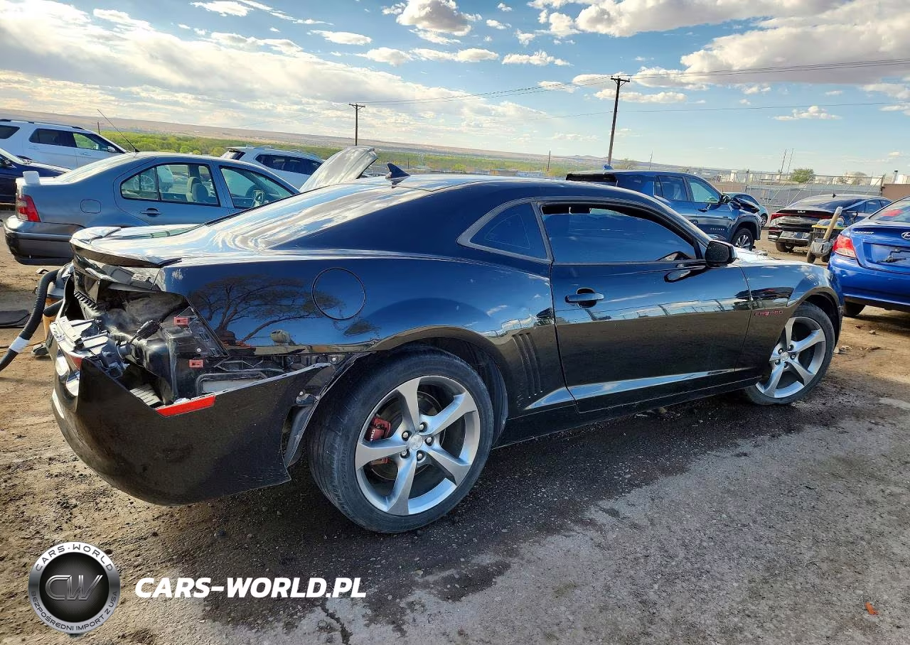 2013 Chevrolet Camaro Lt VIN:2G1FC1E35D9155822 - 3