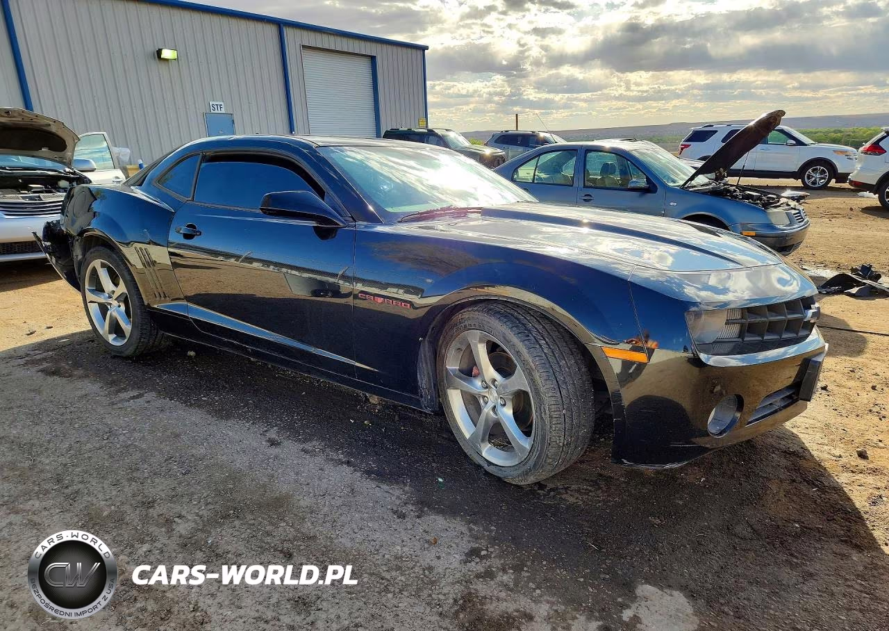 2013 Chevrolet Camaro Lt VIN:2G1FC1E35D9155822 - 4