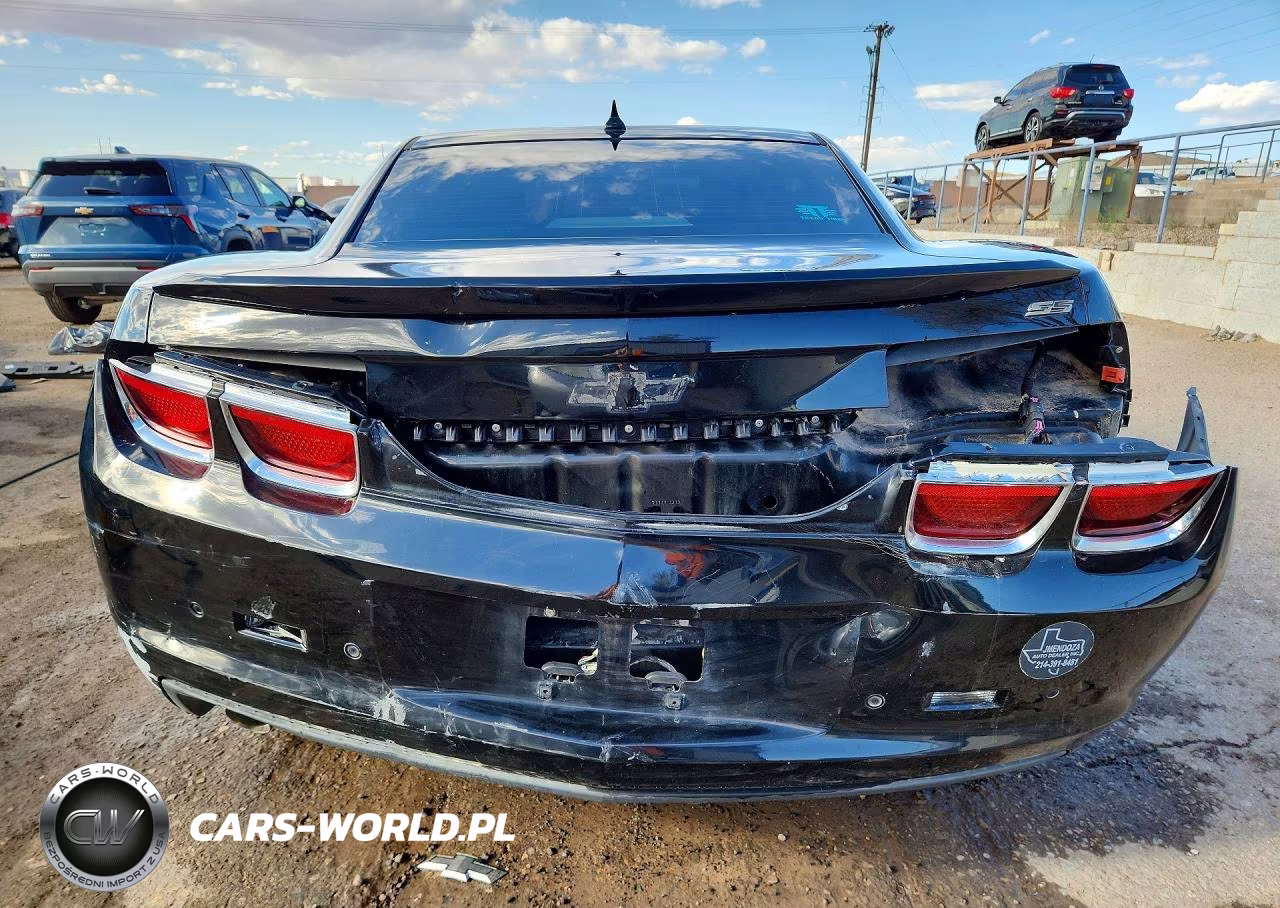2013 Chevrolet Camaro Lt VIN:2G1FC1E35D9155822 - 6