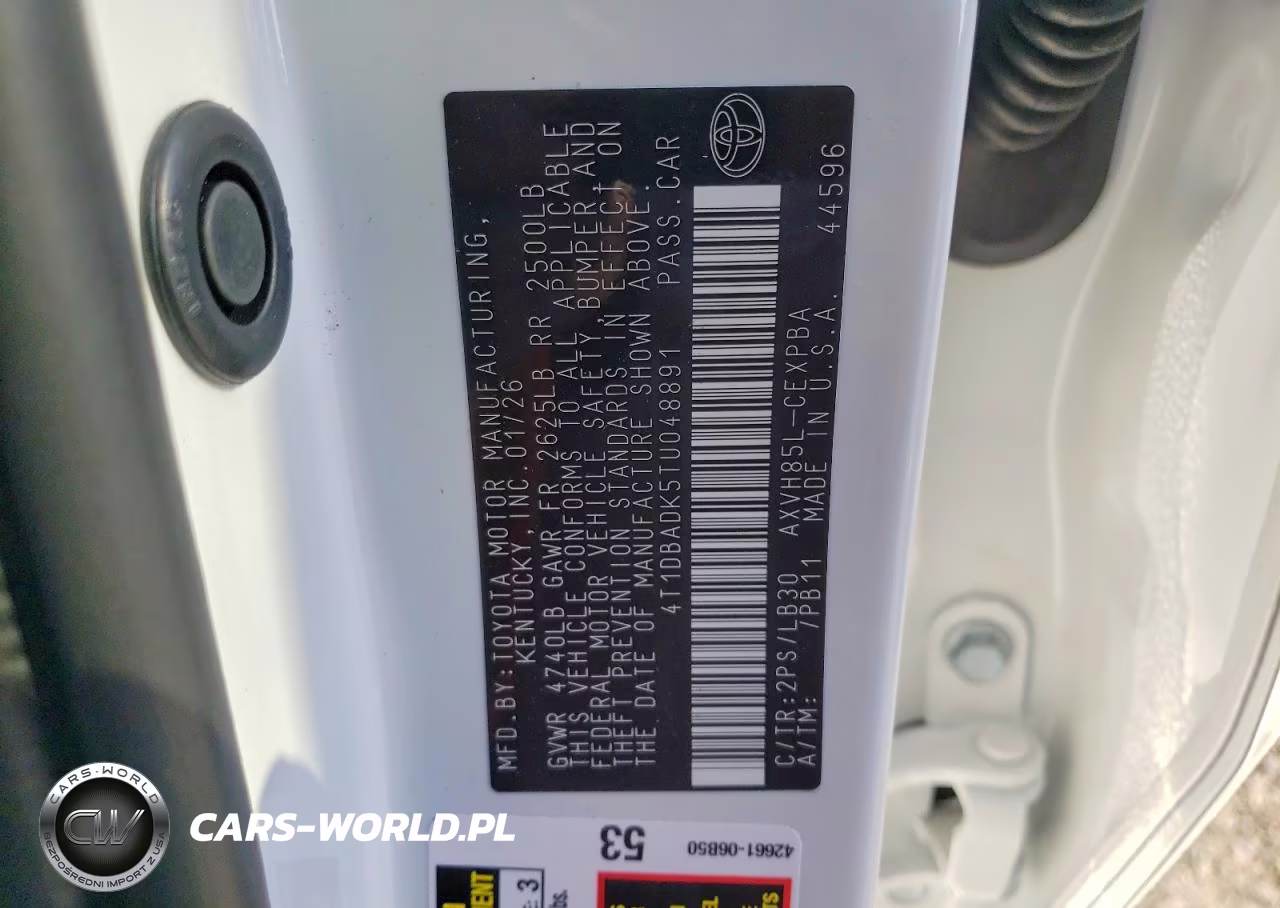 2026 Toyota Camry Xse VIN:4T1DBADK5TU048891 - 13