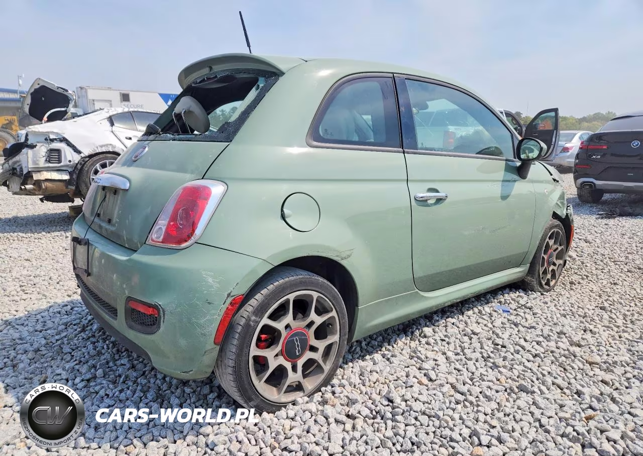2015 Fiat 500 Sport VIN:3C3CFFBR1FT558837 - 3
