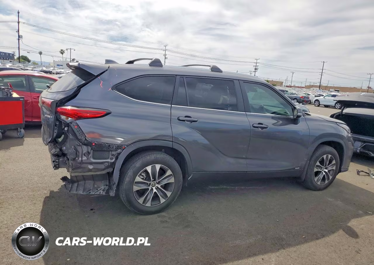 2023 Toyota Highlander Hybrid Xle VIN:5TDKBRCH6PS588972 - 3
