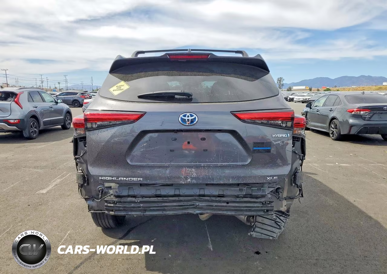 2023 Toyota Highlander Hybrid Xle VIN:5TDKBRCH6PS588972 - 6