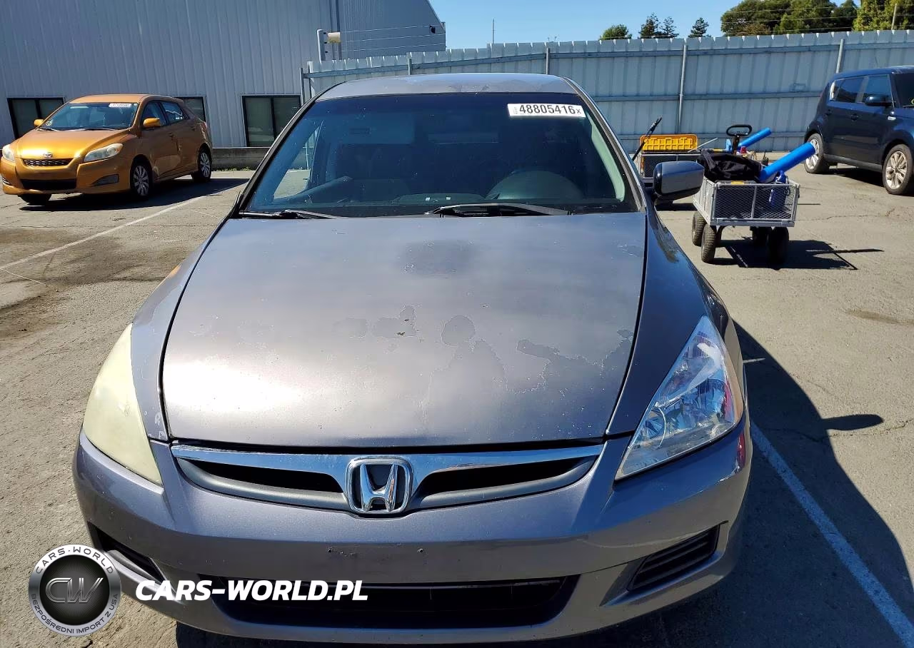 2007 Honda Accord Lx VIN:1HGCM56497A104985 - 5