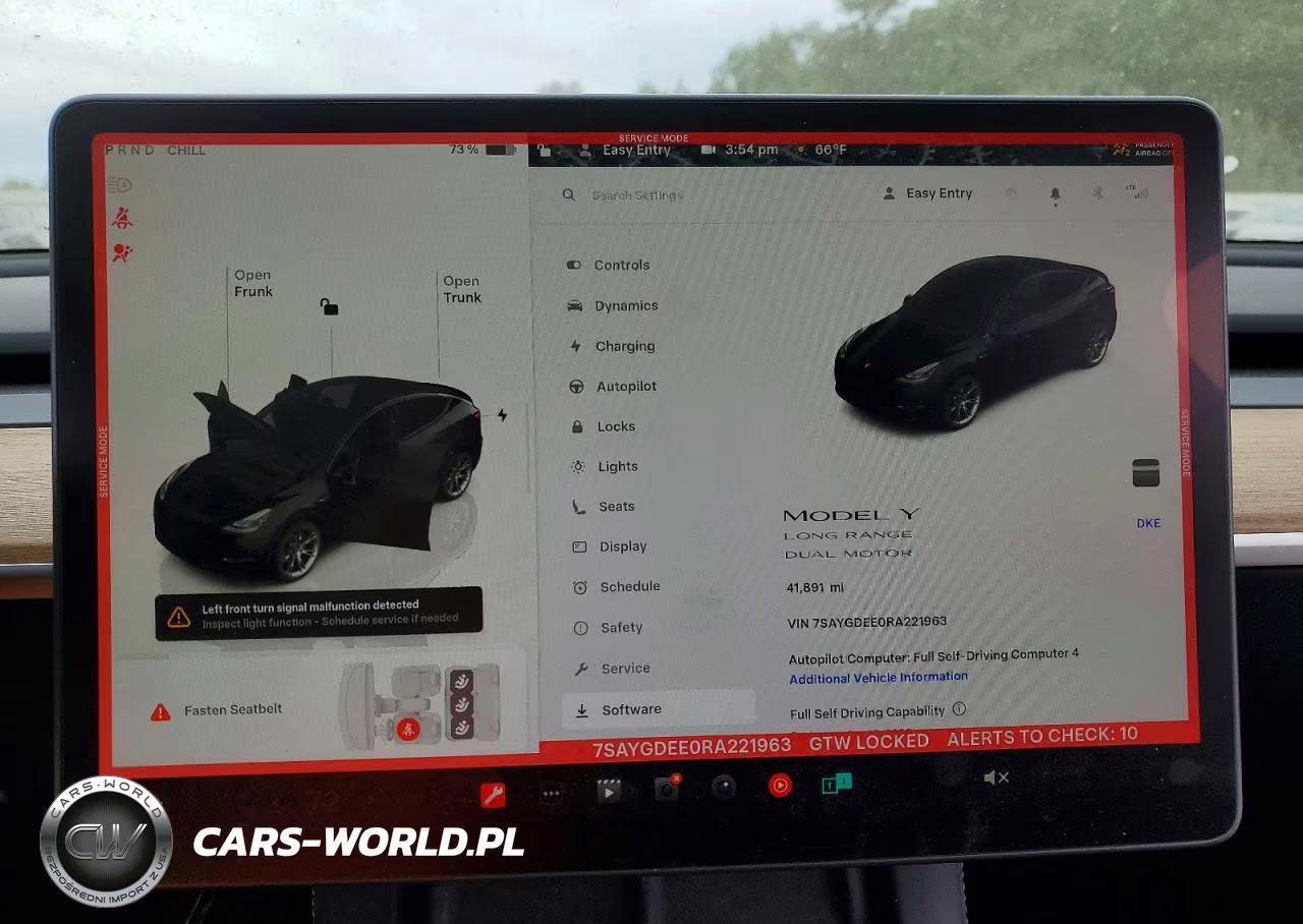2024 Tesla Model Y VIN:7SAYGDEE0RA221963 - 9