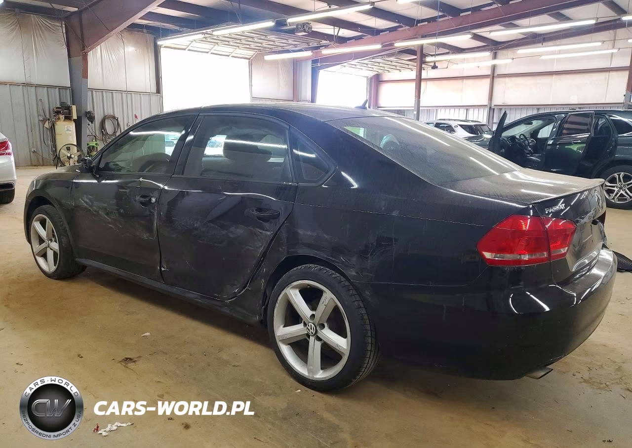 2012 Volkswagen Passat VIN:1VWAP7A37CC005388 - 2